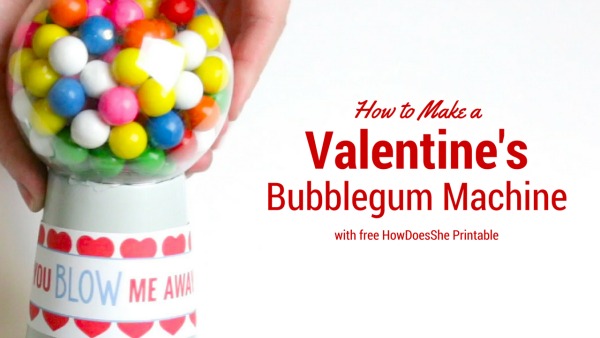 valentine bubble gum machine 10 Things to do With Kids on Valentine's Day