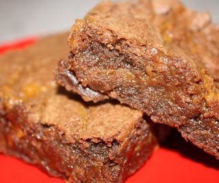 Caramel-Pecan Coconut Brownies