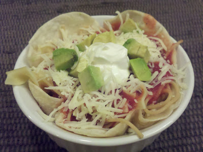 Mexican Spagehtti Cups