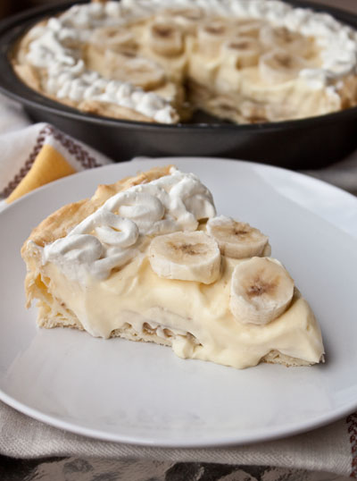 Banana Cream Eclair Pie - Kristy Denney