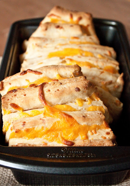 Cheesy Puff Pull Apart Bread