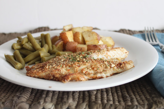 Almond-Crusted Tilapia