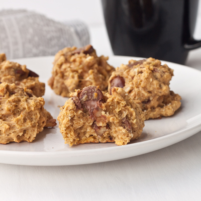 Pumpkin Quinoa Breakfast Cookies