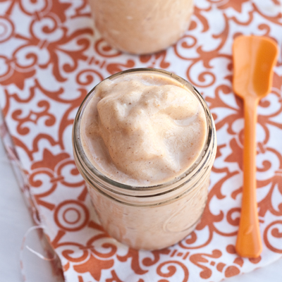 Skinny Pumpkin Pie Ice Cream & a Blendtec Blender Giveaway!