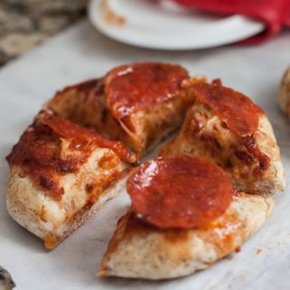 Kid Friendly Pepperoni Biscuit Pizzas