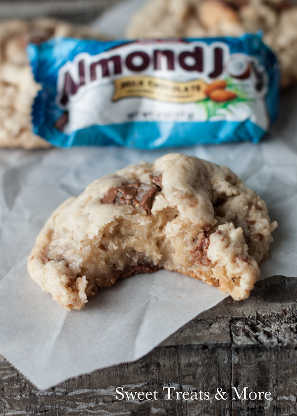 Coconutty Oatmeal Almond Joy Cookies