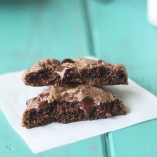 Soft-Baked Double Chocolate Cookies