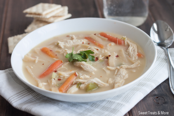 Creamy Chicken Noodle Soup - Sally's Baking Addiction