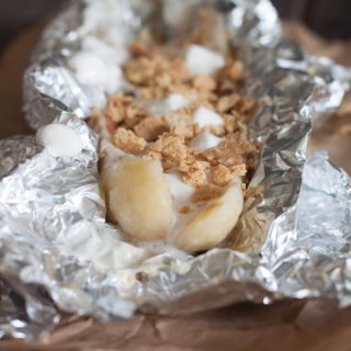 Grilled Banana S’more Boats