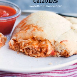 Spaghetti Stuffed Calzones {Back to School Dinner Party with Pillsbury}
