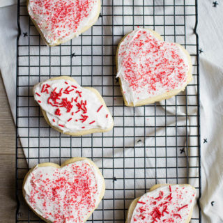 Unforgettable Sugar Cookies with Almond Buttercream Frosting