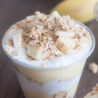 Banana Cream Yogurt Parfaits