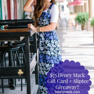 $75 Henry Mack Gift Card + Sliptee Giveaway!!
