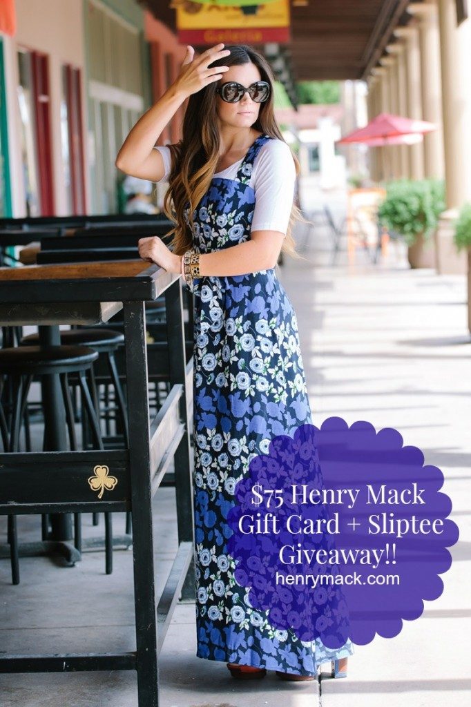 $75 Henry Mack Gift Card + Sliptee Giveaway!!