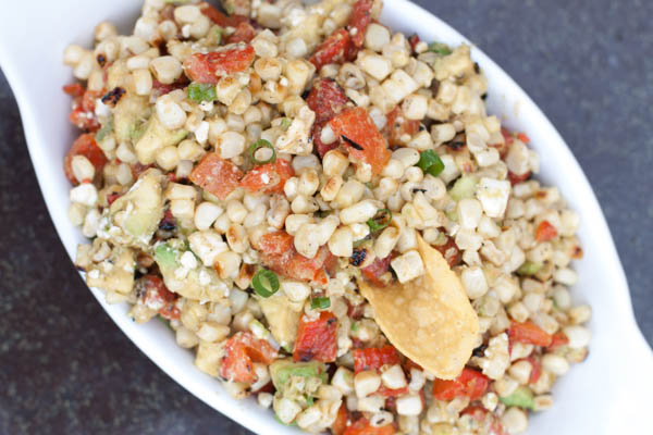 Roasted Corn & Red Pepper Salsa