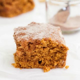 Cinnamon-Sugar Pumpkin Snack Cake