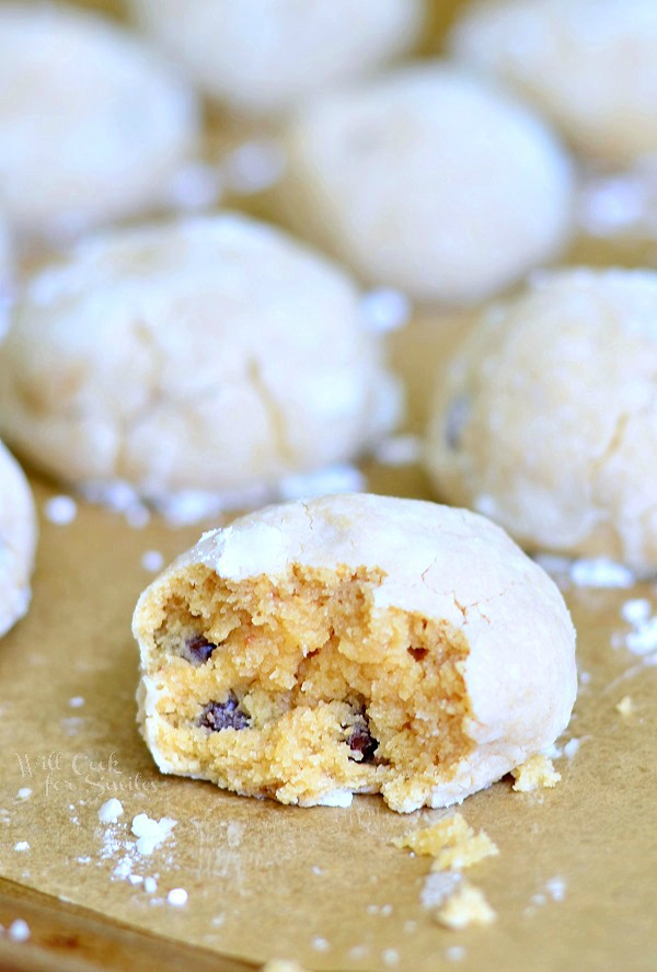 Peanut Butter Chocolate Soft & Chewy Crinkle Cookies