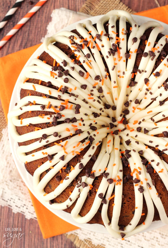 Pumpkin Chocolate Chip Bundt Cake