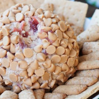 Peanut Butter & Jelly Cream Cheese Ball and $10,000 Kitchen Makeover Giveaway