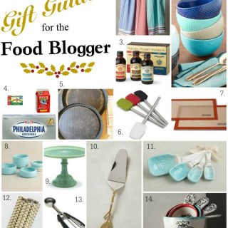 Holiday Gift Guide for the Food Blogger!