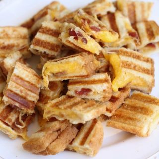 Bacon Grilled Cheese Croutons and DOLE Garden Soups
