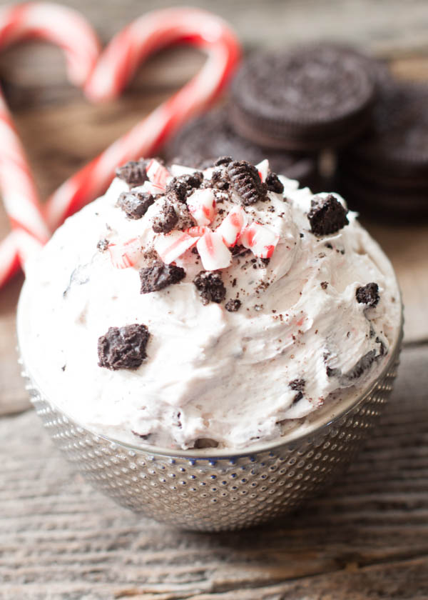 Peppermint Oreo Cheesecake Dip