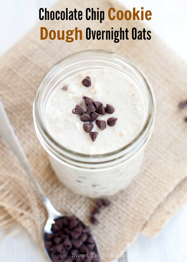 Chocolate Chip Cookie Dough Overnight Oats Recipe Main Kristy Denney