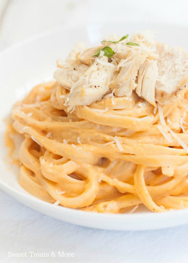 Buffalo Chicken Alfredo Recipe Main Kristy Denney