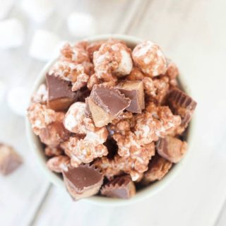 Peanut Butter Cup S’mores Popcorn