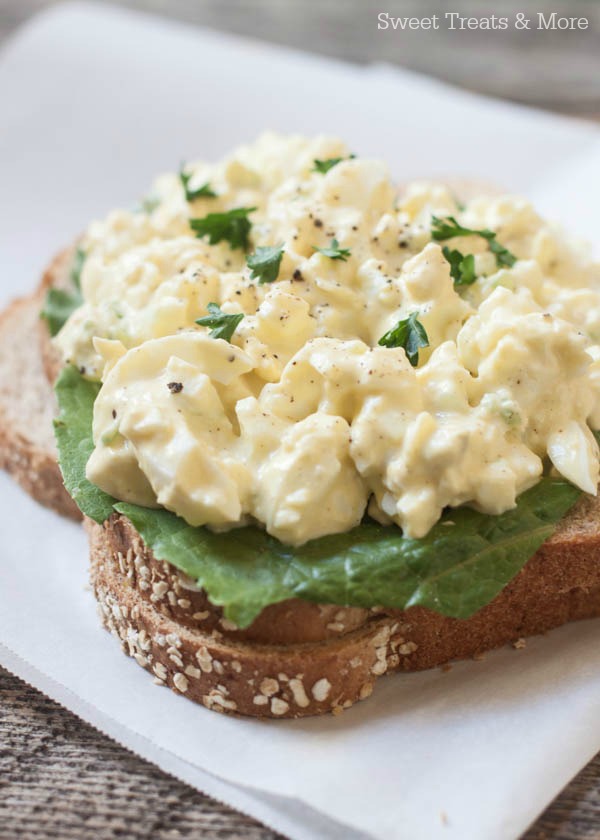 Lightened Up Spicy Egg Salad