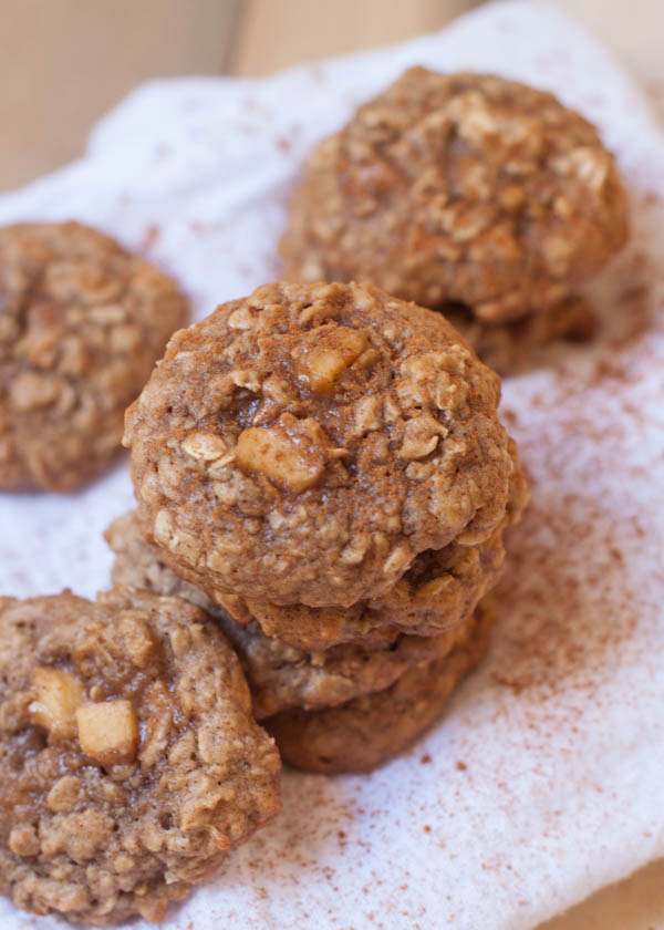 Brown Butter Apple Spice Oatmeal Cookies | Boys Ahoy - Kristy Denney