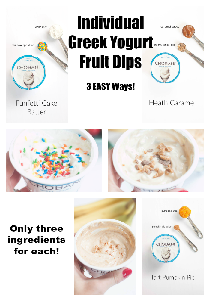 Greek Yogurt Fruit Dip | 3 Easy Ways