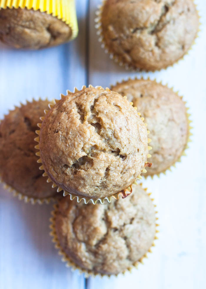 Easy Banana Maple Muffins