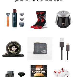 Holiday Gift Guide: Gifts for Him Under $25
