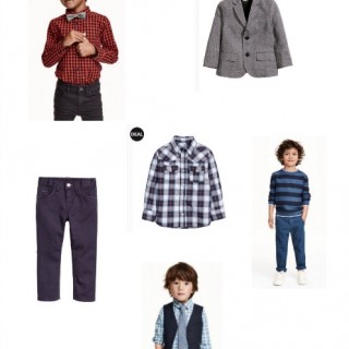 Family Pictures & Holiday Prep for Little Boys with H&M Kids