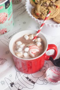 Old Fashioned Peppermint Hot Cocoa Floats | Boys Ahoy