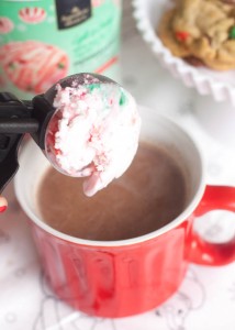 Old Fashioned Peppermint Hot Cocoa Floats | Boys Ahoy