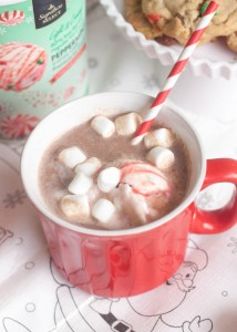 Old Fashioned Peppermint Hot Cocoa Floats | Boys Ahoy