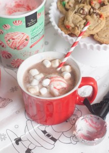 Old Fashioned Peppermint Hot Cocoa Floats | Boys Ahoy