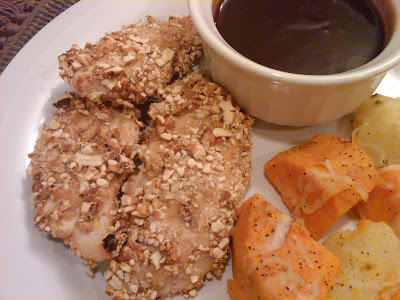 Maple Pretzel Chicken Fingers