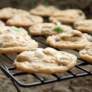 Coconut Cream Pudding Cookies {with Coconut M&M’s}