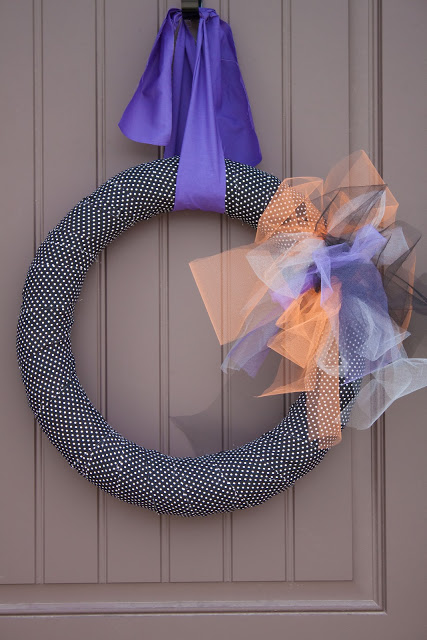 Giveaway Winner & a Simple Halloween Wreath