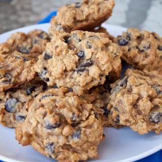 Pumpkin-Oatmeal Chocolate Chip Cookies