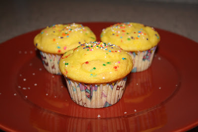 Guilt-Free Lemon Cupcakes…..Well, Almost