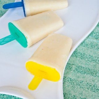 Pineapple-Lime Yogurt Pops