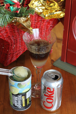 New Year’s Eve Frozen Limeade Sparklers {non-alcoholic}