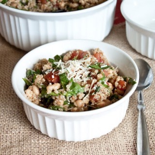 Tomato Basil Quinoa Salad