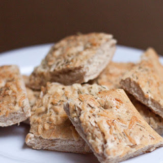 Herb-Parmesan Whole Wheat Flatbread