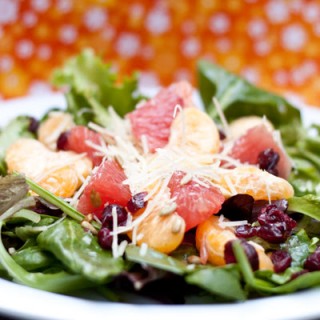 Citrus Salad with Grapefruit Vinegairette