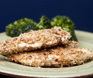 Oat and Pecan Crusted Chicken Tenders